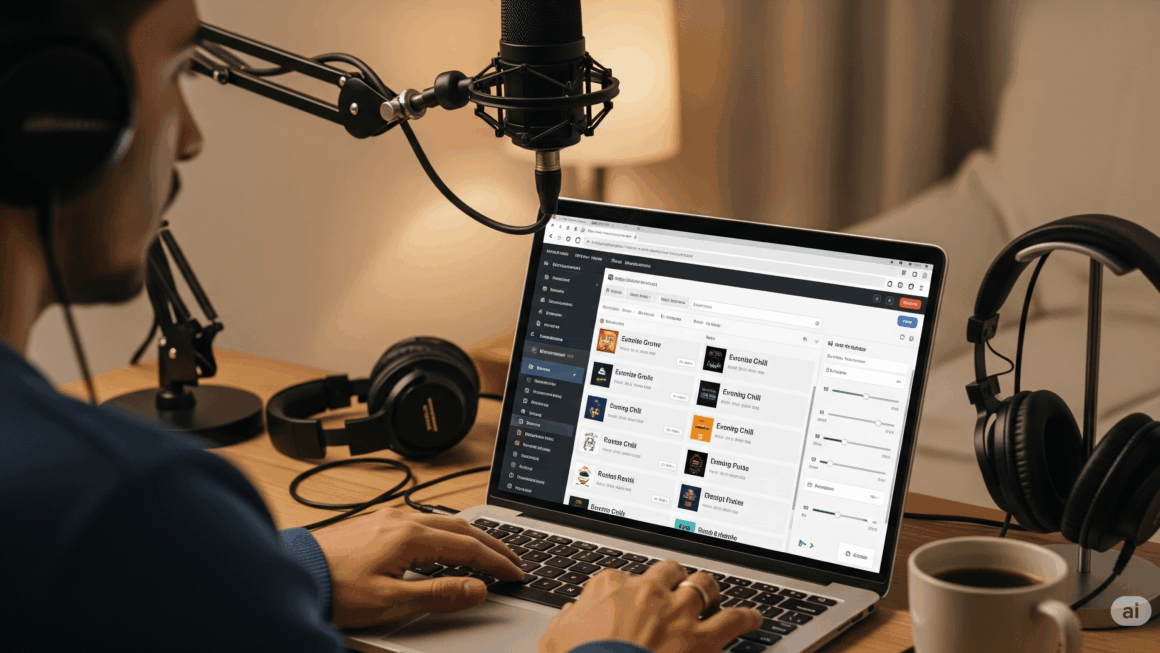 Jak wgrać muzykę do AzuraCast? Przewodnik po panelu radiowym