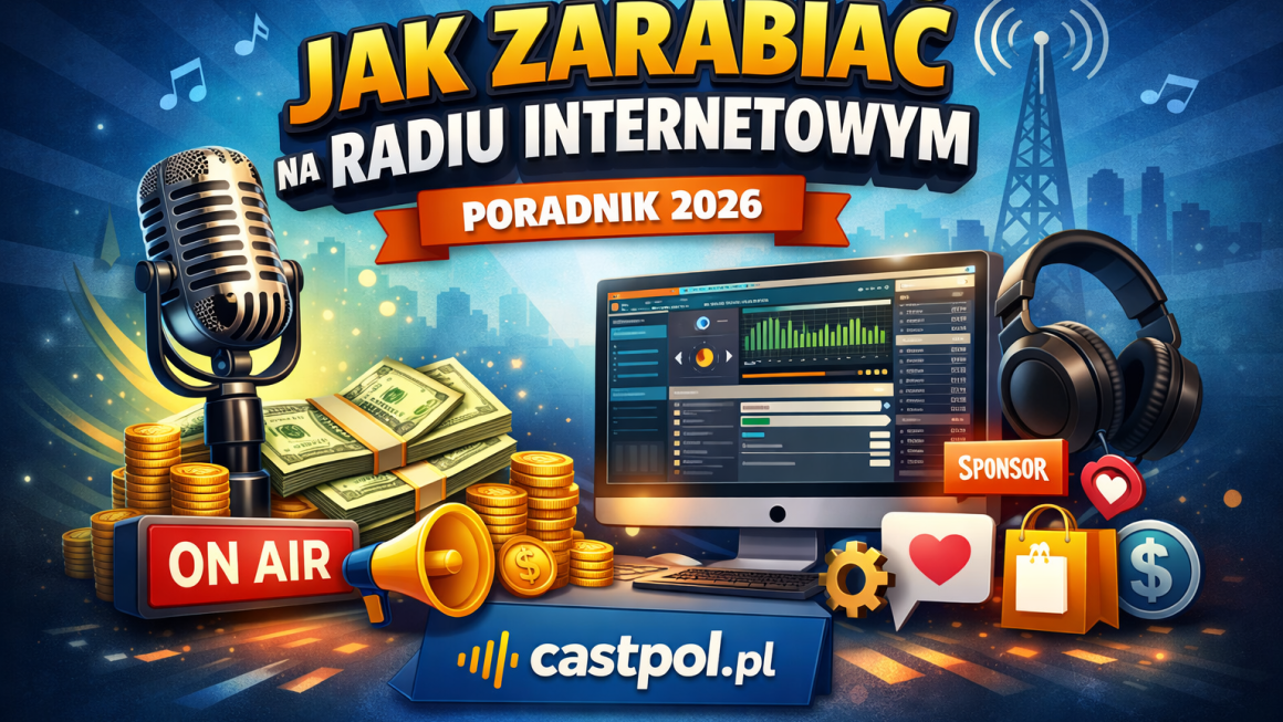 Jak zarabiać na radiu internetowym w 2026 – poradnik dla początkujących