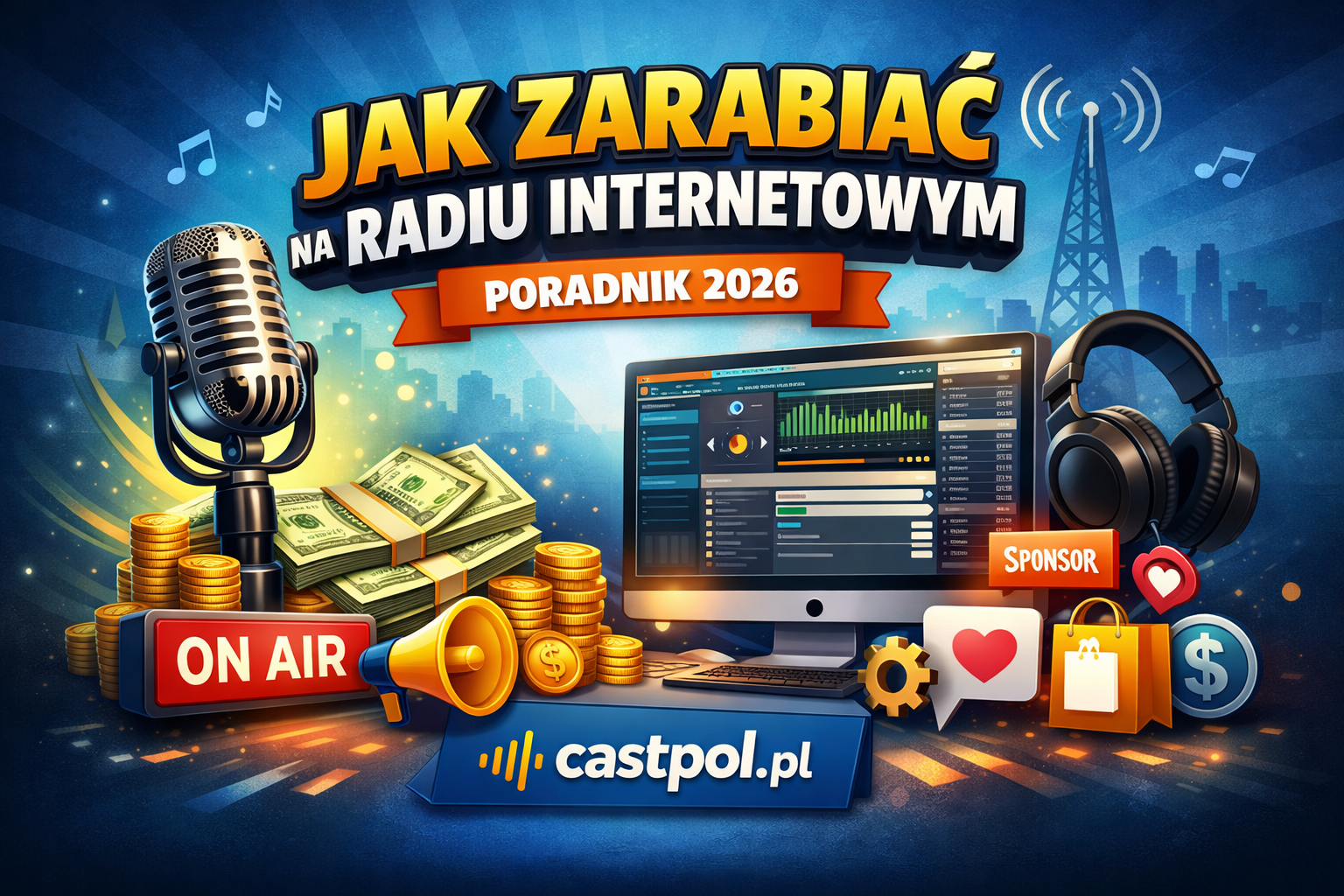 Jak zarabiać na radiu internetowym