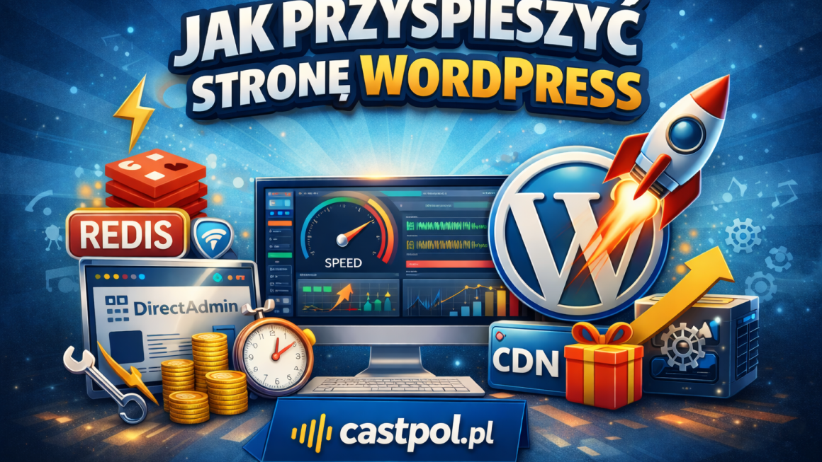 Jak przyspieszyć stronę WordPress – 10 sprawdzonych sposobów (poradnik 2026)