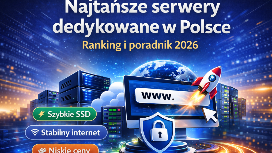Najtańsze serwery dedykowane w Polsce – ranking i poradnik 2026