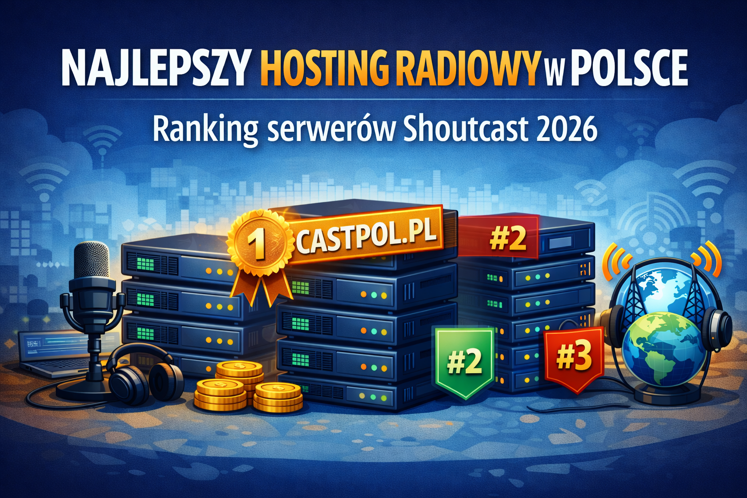 Najlepszy hosting radiowy w Polsce