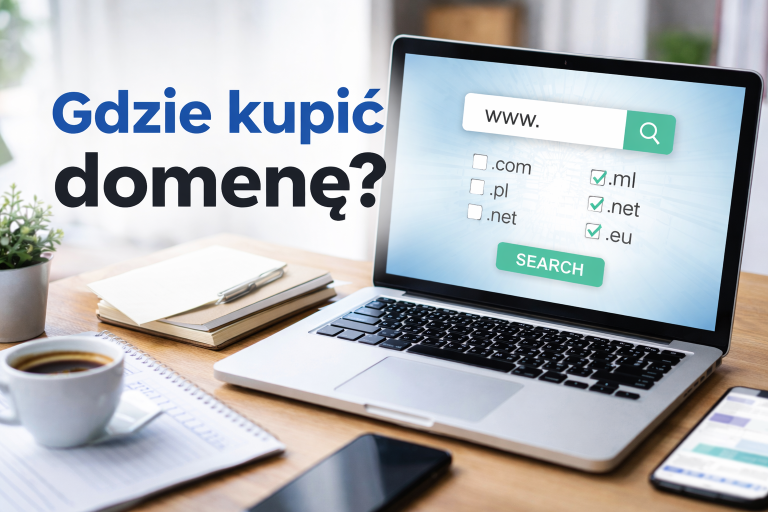 Gdzie kupić domenę internetową?