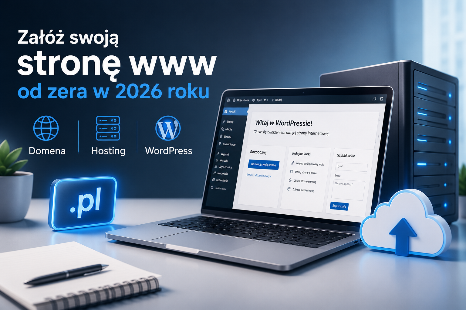 Jak założyć stronę internetową od zera